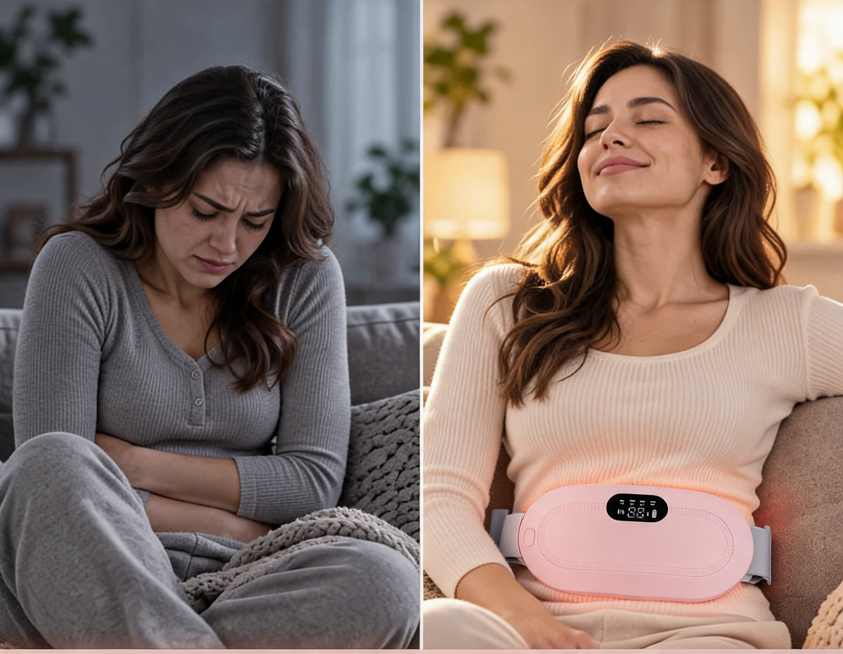 Ceinture Chauffante Menstruelle et Massante
