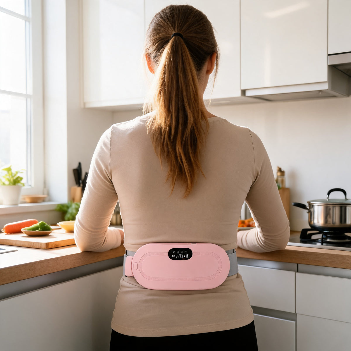 Ceinture Chauffante Menstruelle et Massante