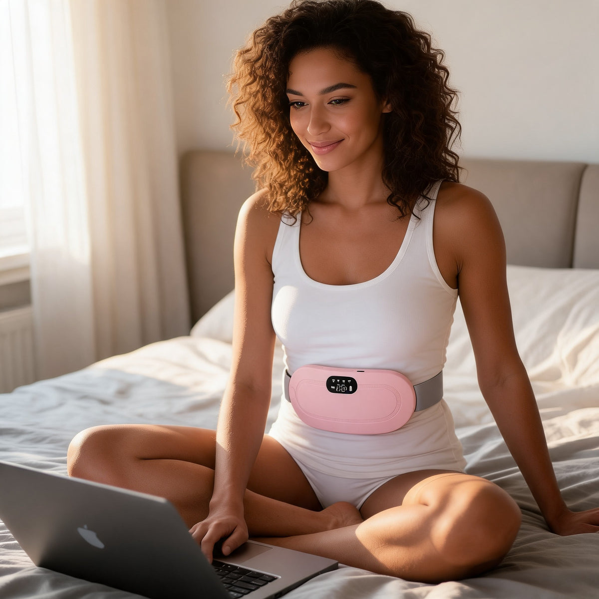 Ceinture Chauffante Menstruelle et Massante